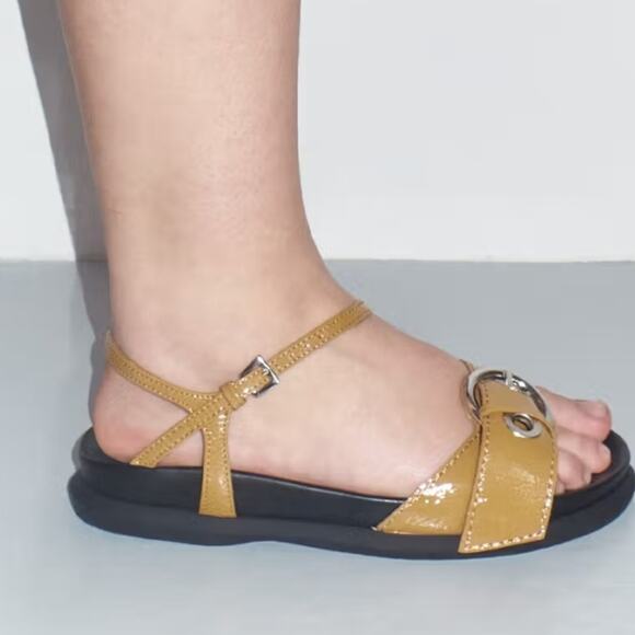 Miista Shoes - Miista Silba Beige Sandals Womens Sz 39 New